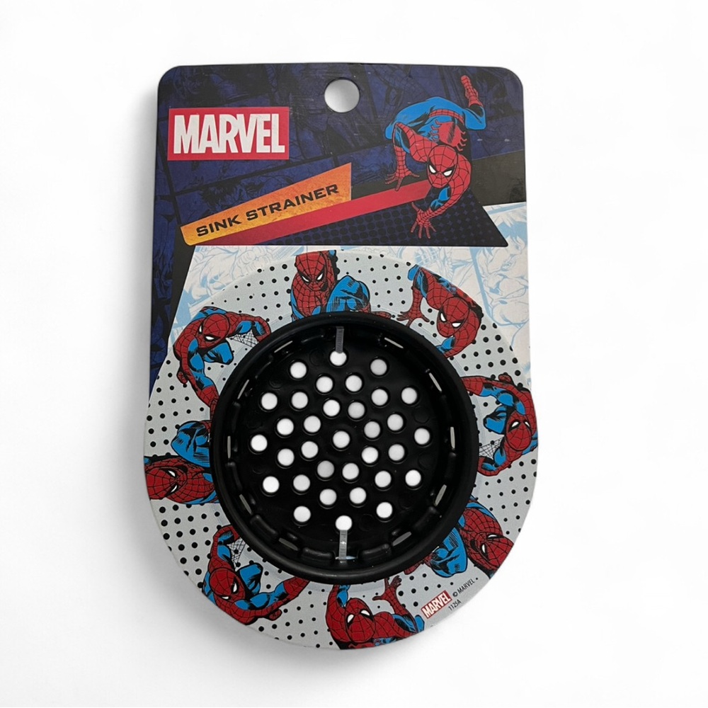 Marvel Spider-Man Kitchen Bathroom Sink Strainer Brand New Fandom NWT